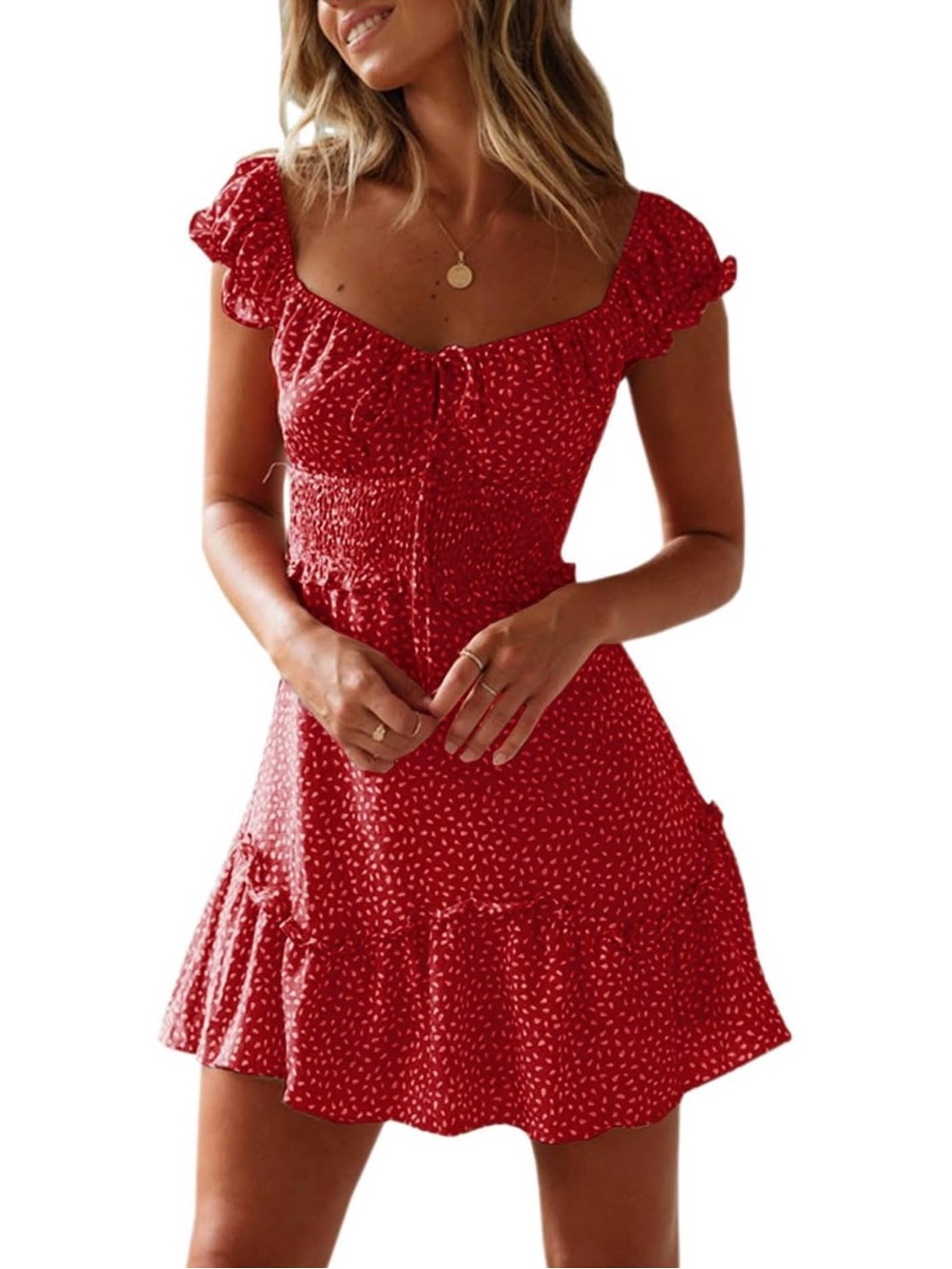 Red Polka Dot Dress